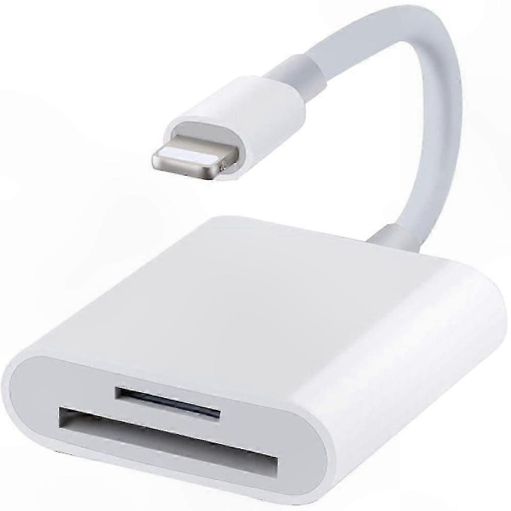 Dual Slot SD TF Card Reader for / Memory Card Adapter Micro SD Wildlife Camera Plug and Play