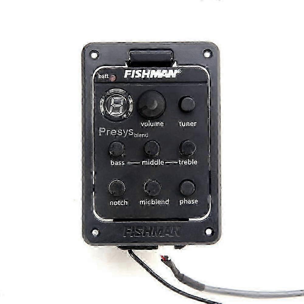 Fishman Presys 301 Microphone Hybrid Dual Mode Preamplifier Equalizer Tuner Piezo Pickup Metronome