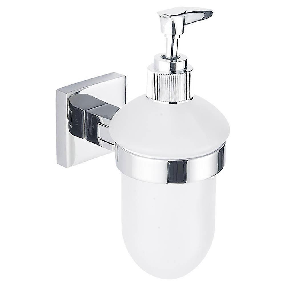 Liquid Soap Dispenser 1Pcs White Wall Mounted Convenience with Foaming Feature for Storage