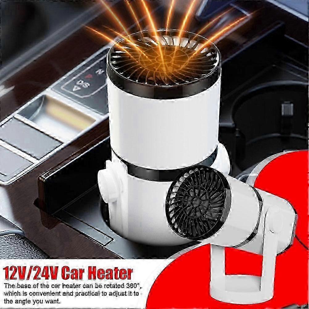 Quick Heating Car Heater Fans Electric Cooling Windshield Defroster Defogging