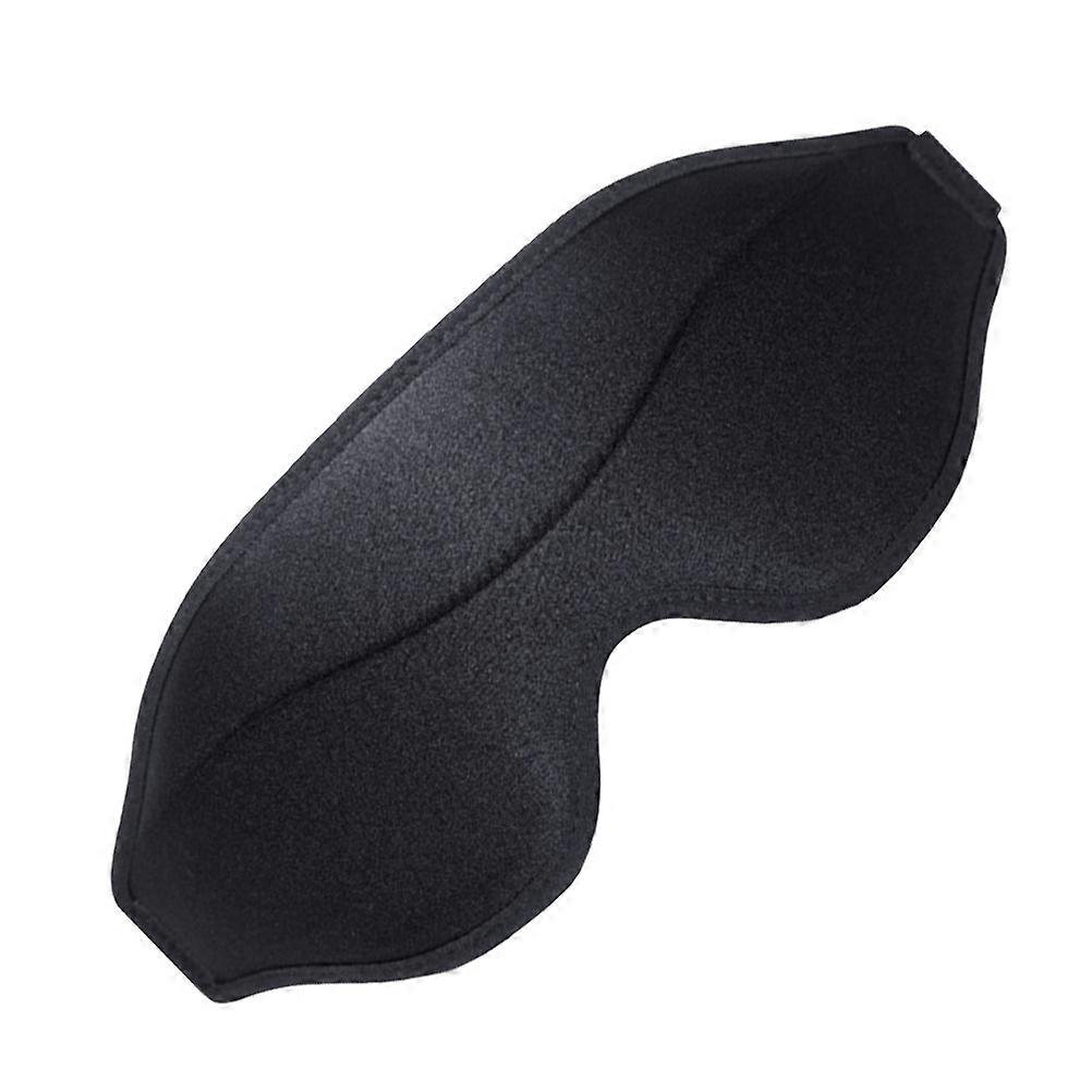 Sleep Eye Mask 3D Contoured for Home Use 2Pcs Black Light Blocking Cover