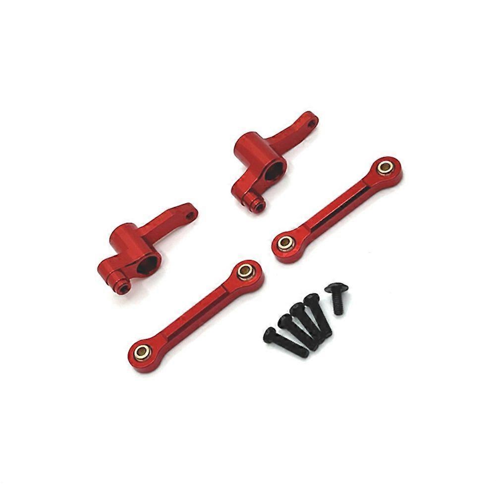 RC Car Steering Group Steering Rod for SCY 1/18 RC Crawler Car Red