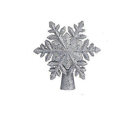 Christmas Tree Topper Star Led With Snowflakes Projector Light Tree Top Projector