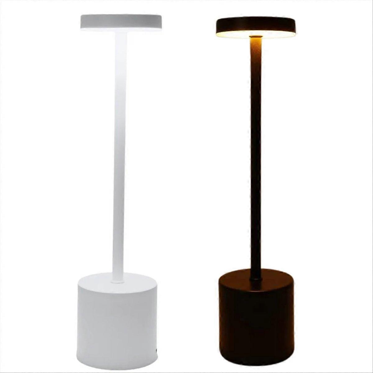 Simple LED rechargeable touch table lamp bedside atmosphere lamp