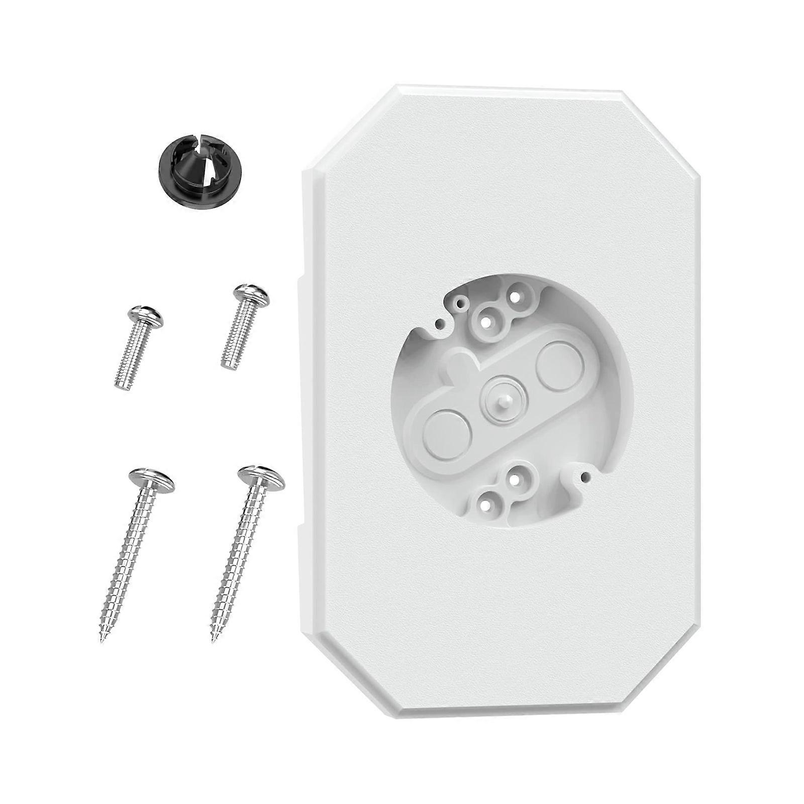 Elegant Textured Siding Installation Set with Integrated Junctions Box for 1/2Inch Double Lap and 4Inch Vinyls Siding Multicolor