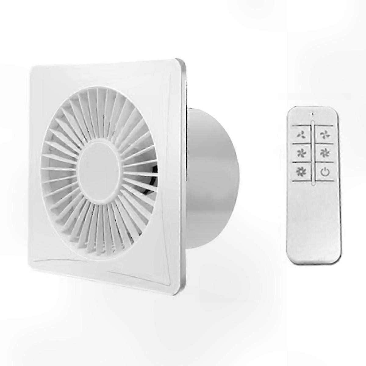 6-Inch Variable Speed Bathroom Exhaust Fan with Remote Control