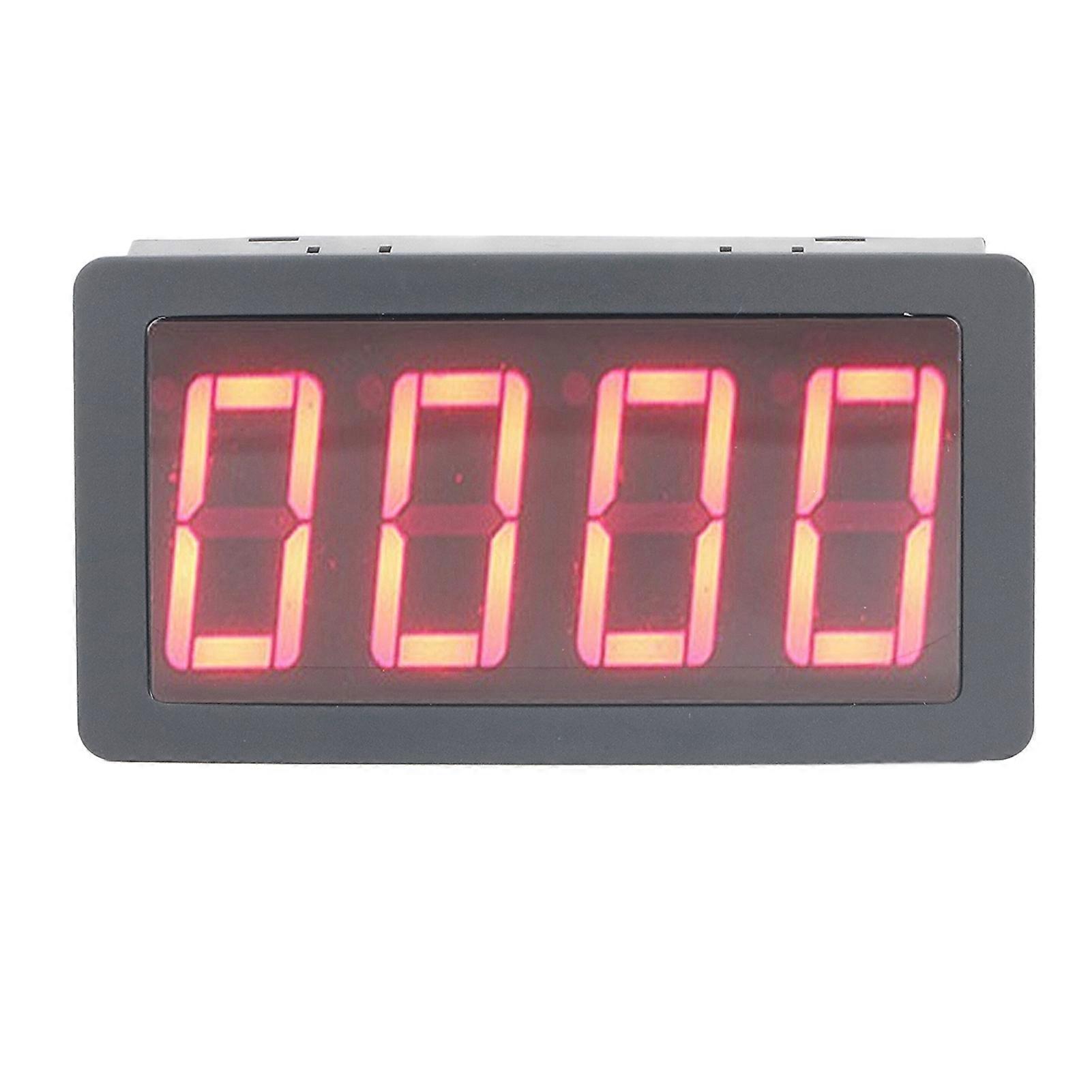 Intelligent Digital Frequency Meter Counter LED Relay Output Countdown Timer 100khz DC8‑24V
