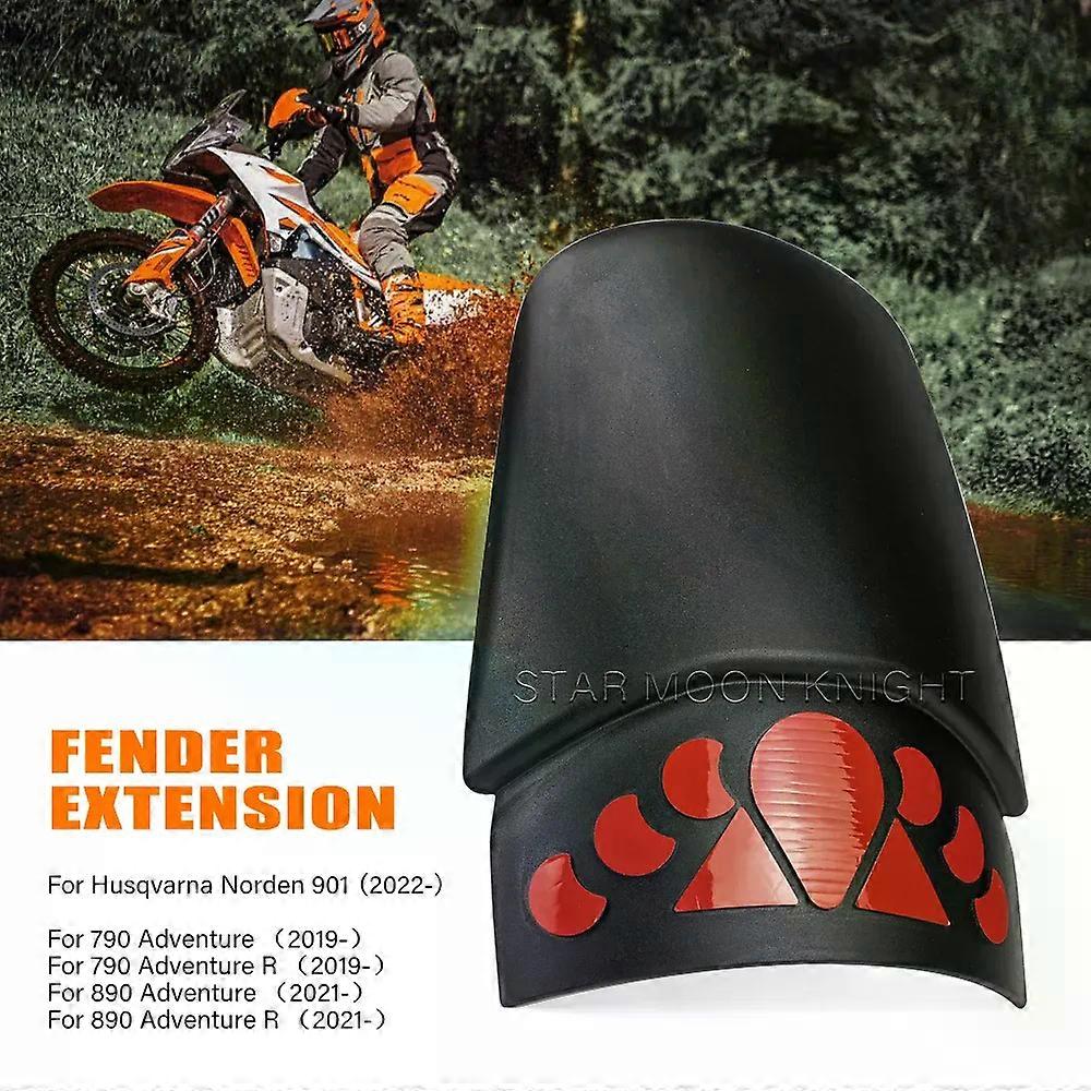 For Husqvarna Norden 901 For 790 Adventure / R (2019-) For 890 Adv R 2022- Rear Wheel Fender Extender Mudguard Hugger Extension