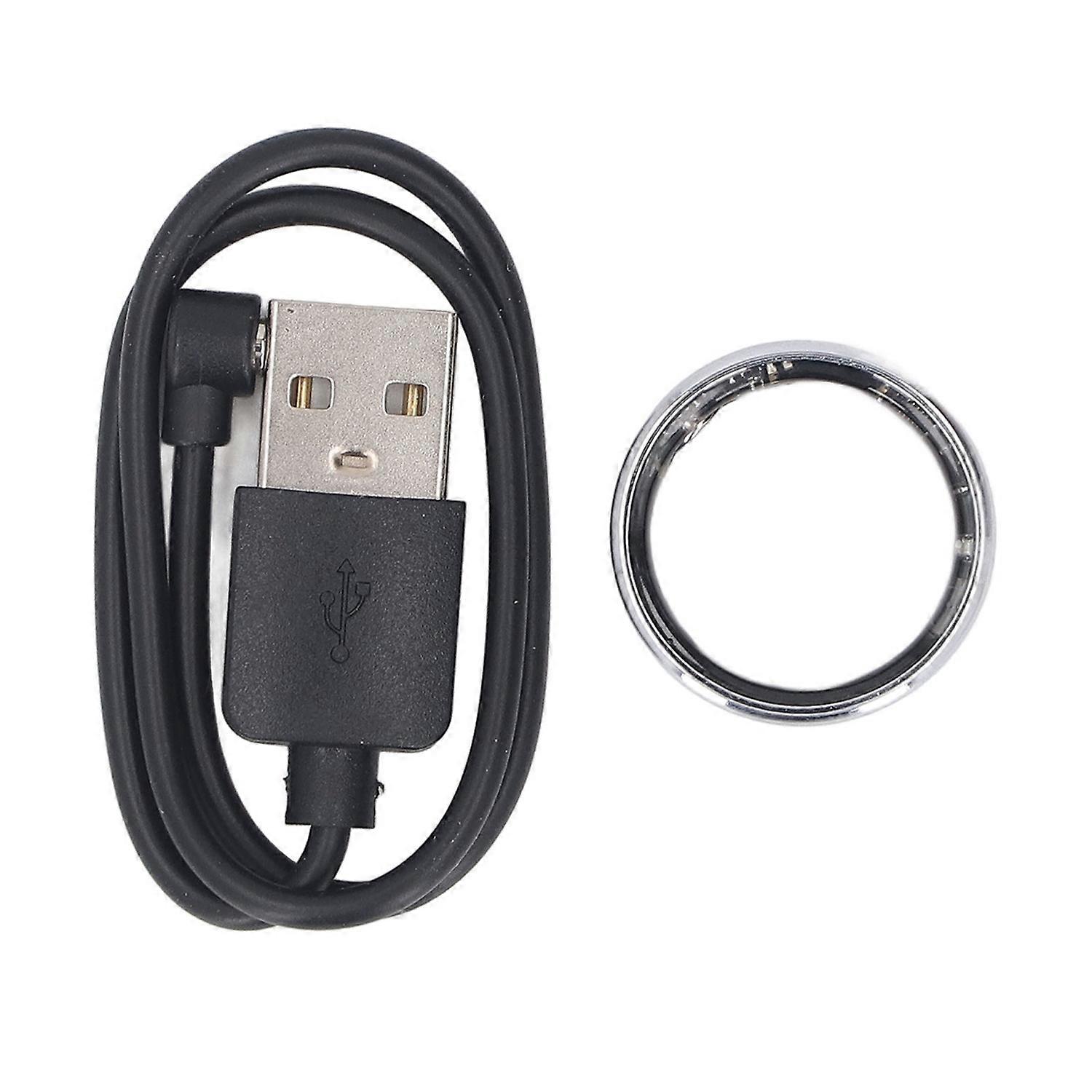 Smart Ring IP68 Water Resistant Multiple Sport Modes Step Counter Calorie Tracking Fitness Tracker R