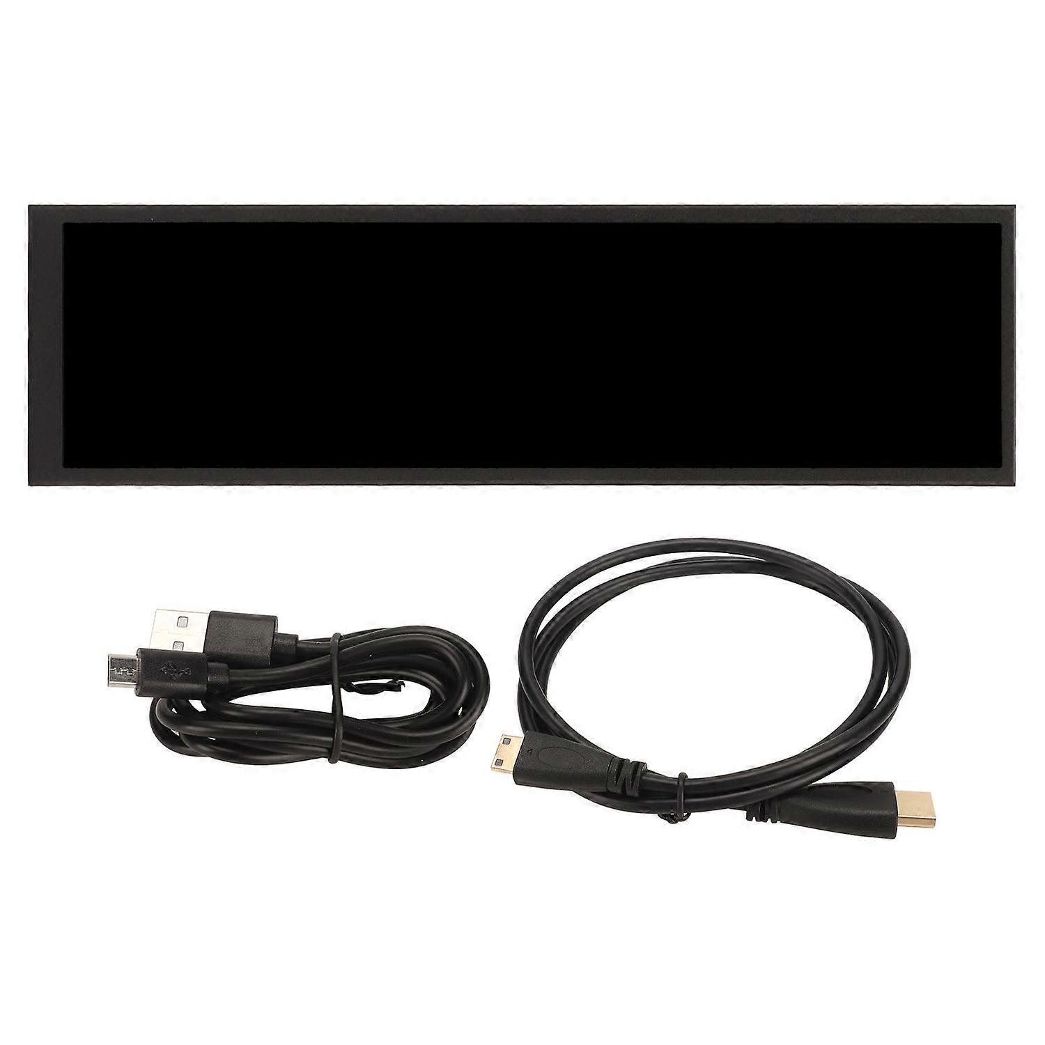 8.8 Inch Touch Screen Monitor 480x1920 Portable LCD HD Sub Screen Computer Monitor Panel for RasPi f