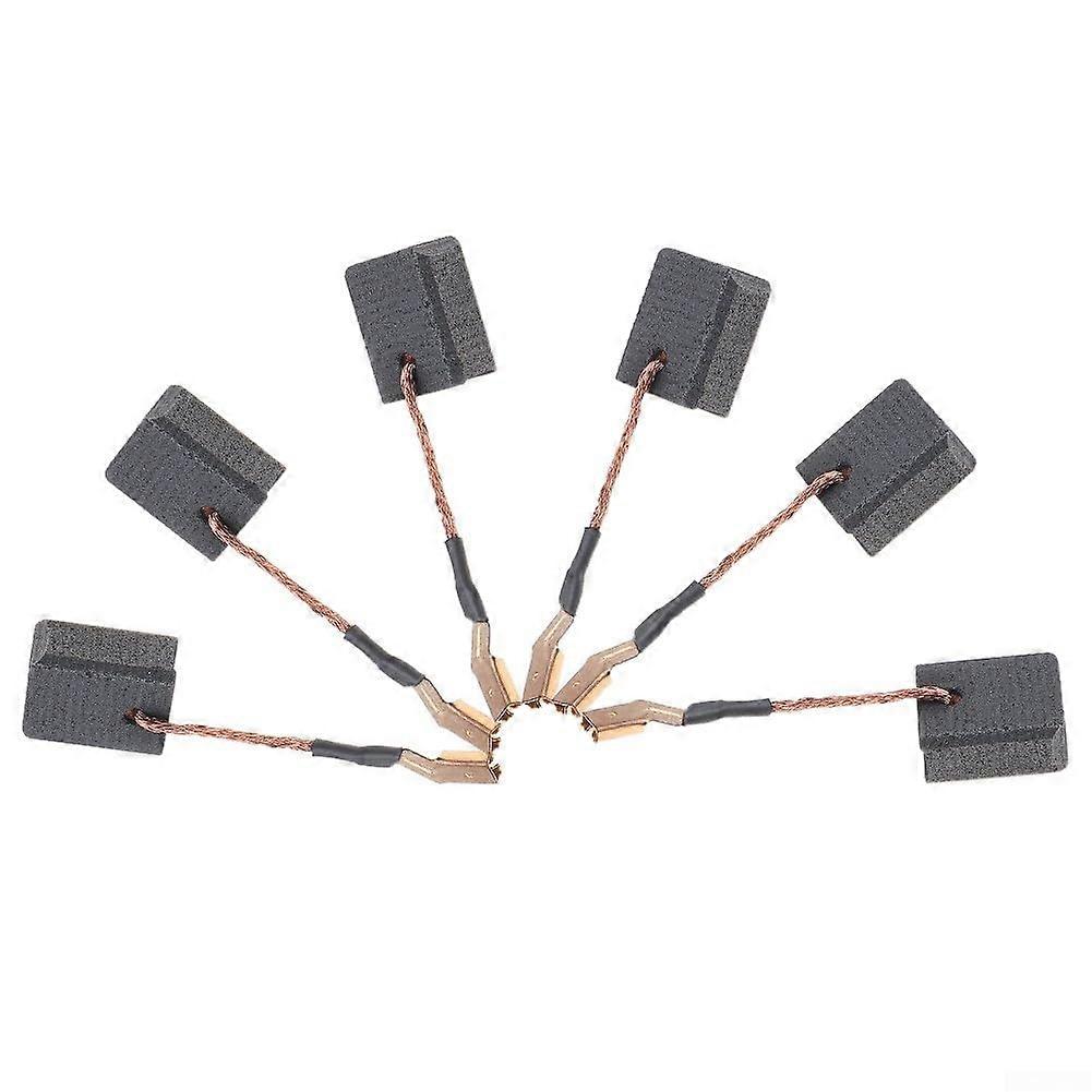 Carbon Brushes Replacement Set 6 Compatible With Type 2 Type 4 and More