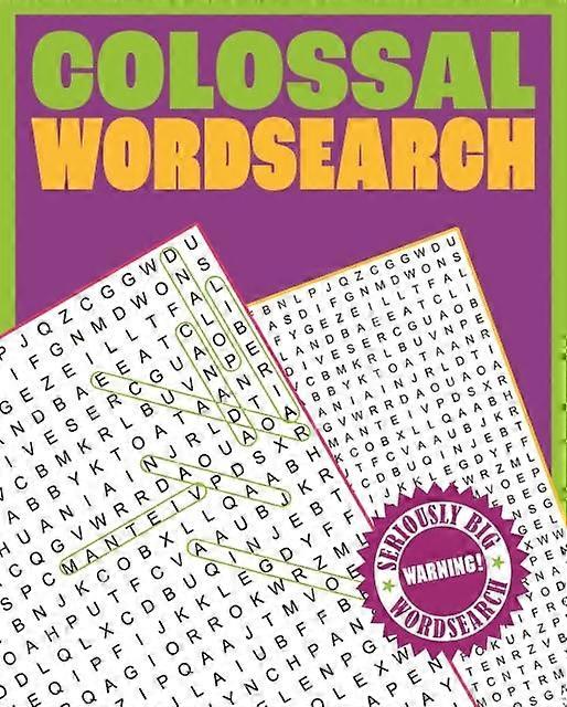 Colossal Wordsearch - Eric Saunders - Puzzles and quizzes - Arcturus Publishing Ltd - Paperback