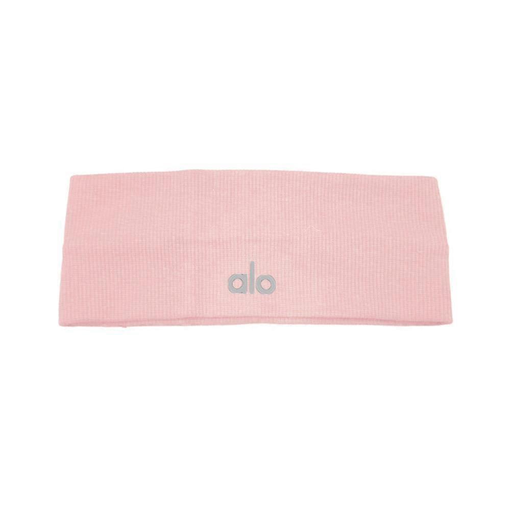 סרט ראש אלסטי מכותנה יוגה לנשים, סופג זיעה, נושם, נגד החלקה, לכל גדלי הראש