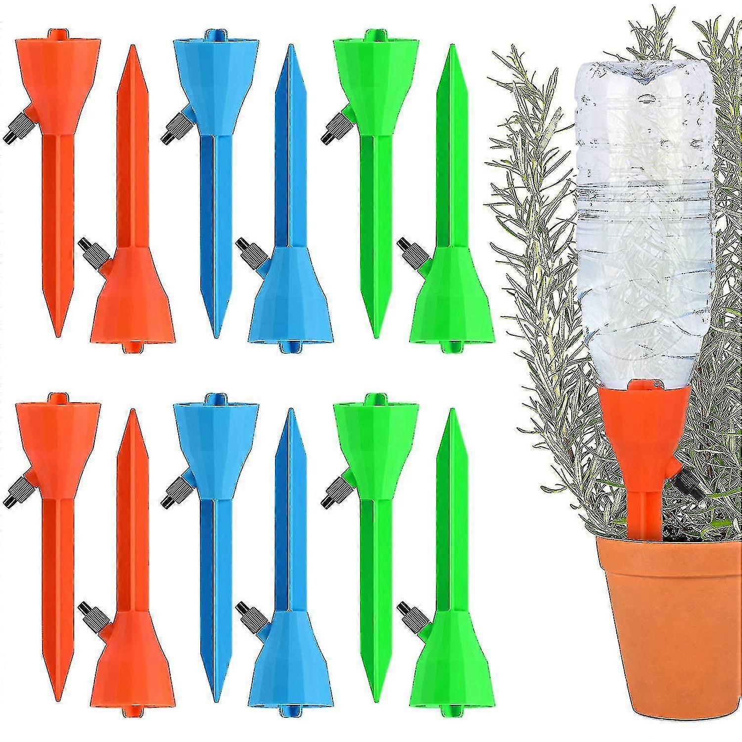 الري بالتنقيط زجاجة ، رشاشات النبات ، نظام الري التلقائي مع صمام التحكم للحديقة الرئيسية في الأماكن المغلقة في الهواء الطلق (12)