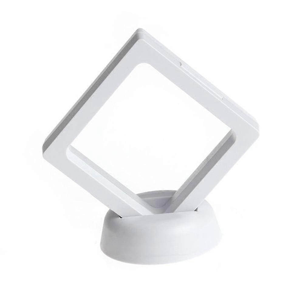 Suspended Floating Display Case Jewellery Coins Gems Artefacts Holder Stand Box