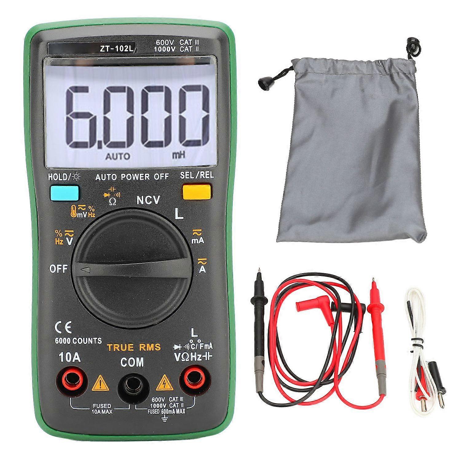 Digital Multimeter High Accuracy Inductance Capacitance Resistance Tester LCR Meter with NCV Functio