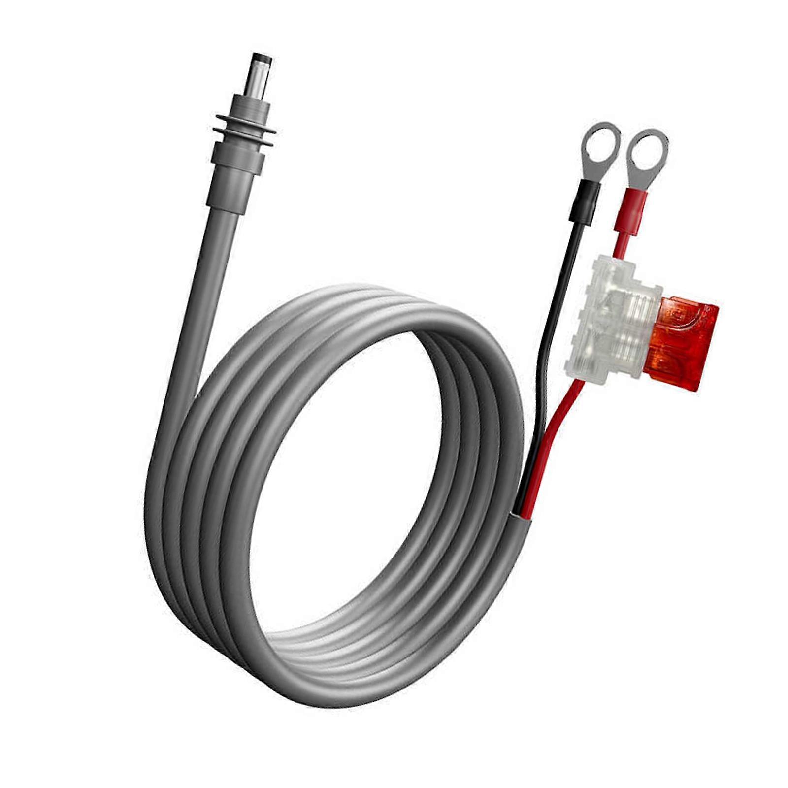 Power Cable Adapter 30A Fuse Box Scratch Resistant Power Cord Direct Battery Power Cable 10M/32.8FT 18AWG Multicolor