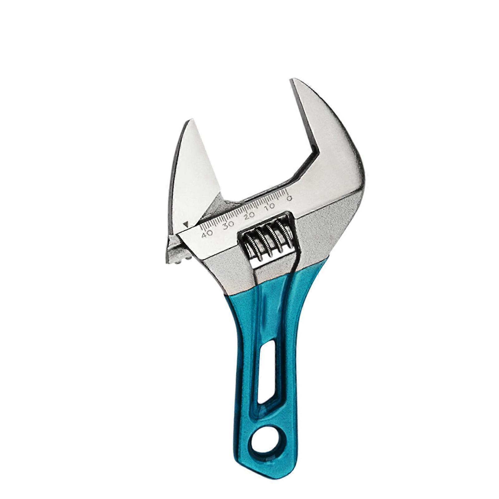Professional Carbon Steel Wrench Spanner Tool Compact Wide Jaw Design Ergonomic Handle For Plumbing And Mechanical Tasks Multicolor