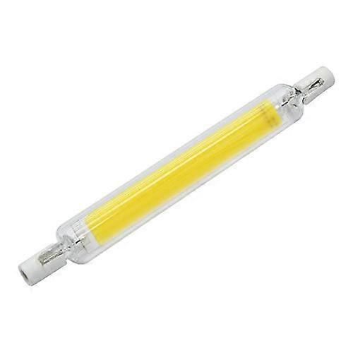 R7S 5W LED 110V Halogen Replacement 50W 78mm  Brightness Glass COB Dual End Horizontal Insertion 500LM Cold White