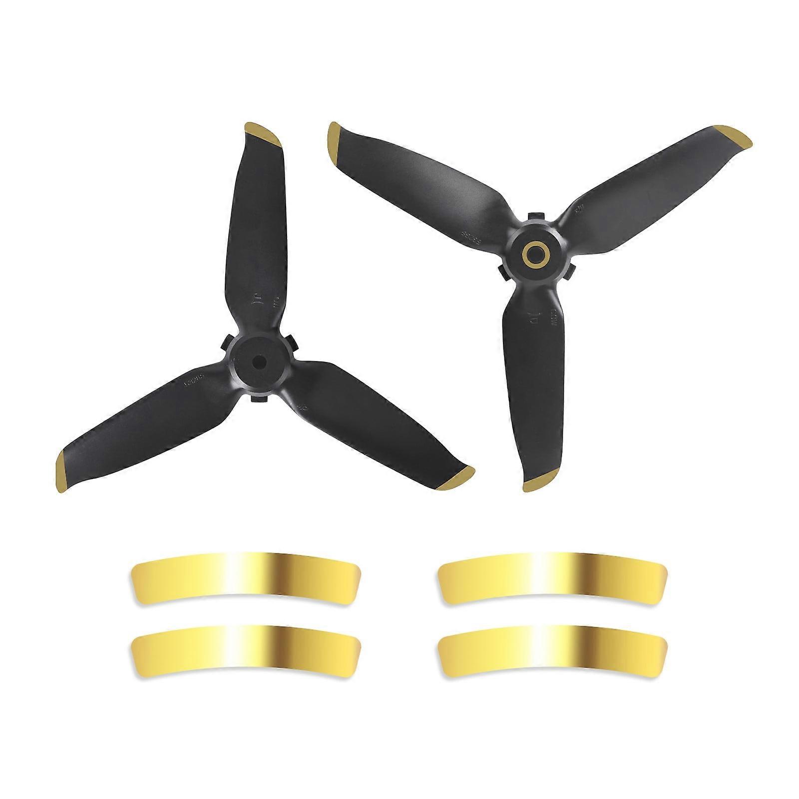 YiFudd Quick Release 5328S Propellers Replacement Blades + Sticker For FPV Drone