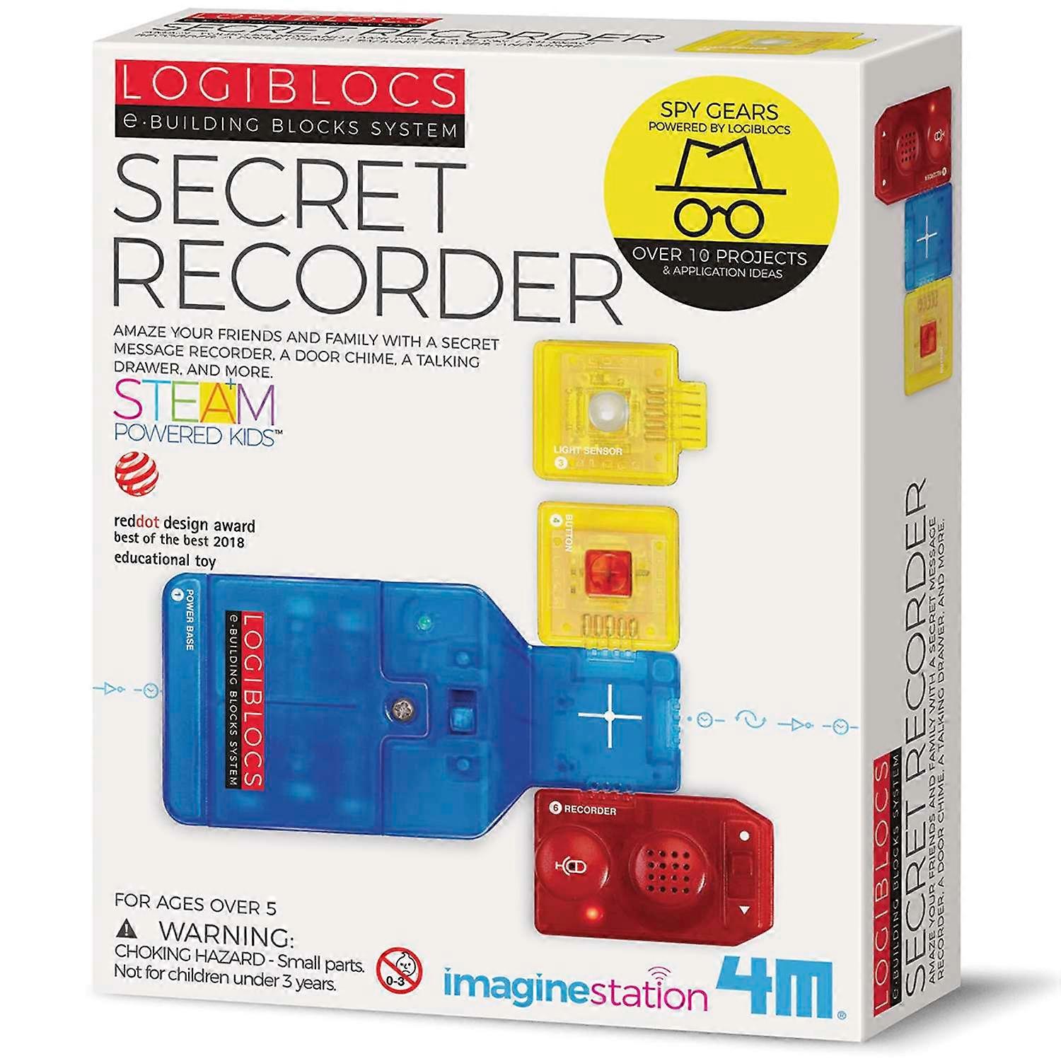 4M Logiblocs - Secret Recorder