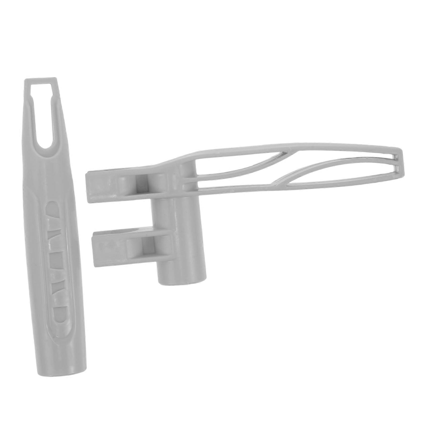 Plastic Broom Handle End Caps Replacement Grip for Sweeping Tools and Dustpans, Easy Install Household Cleaning Accessory