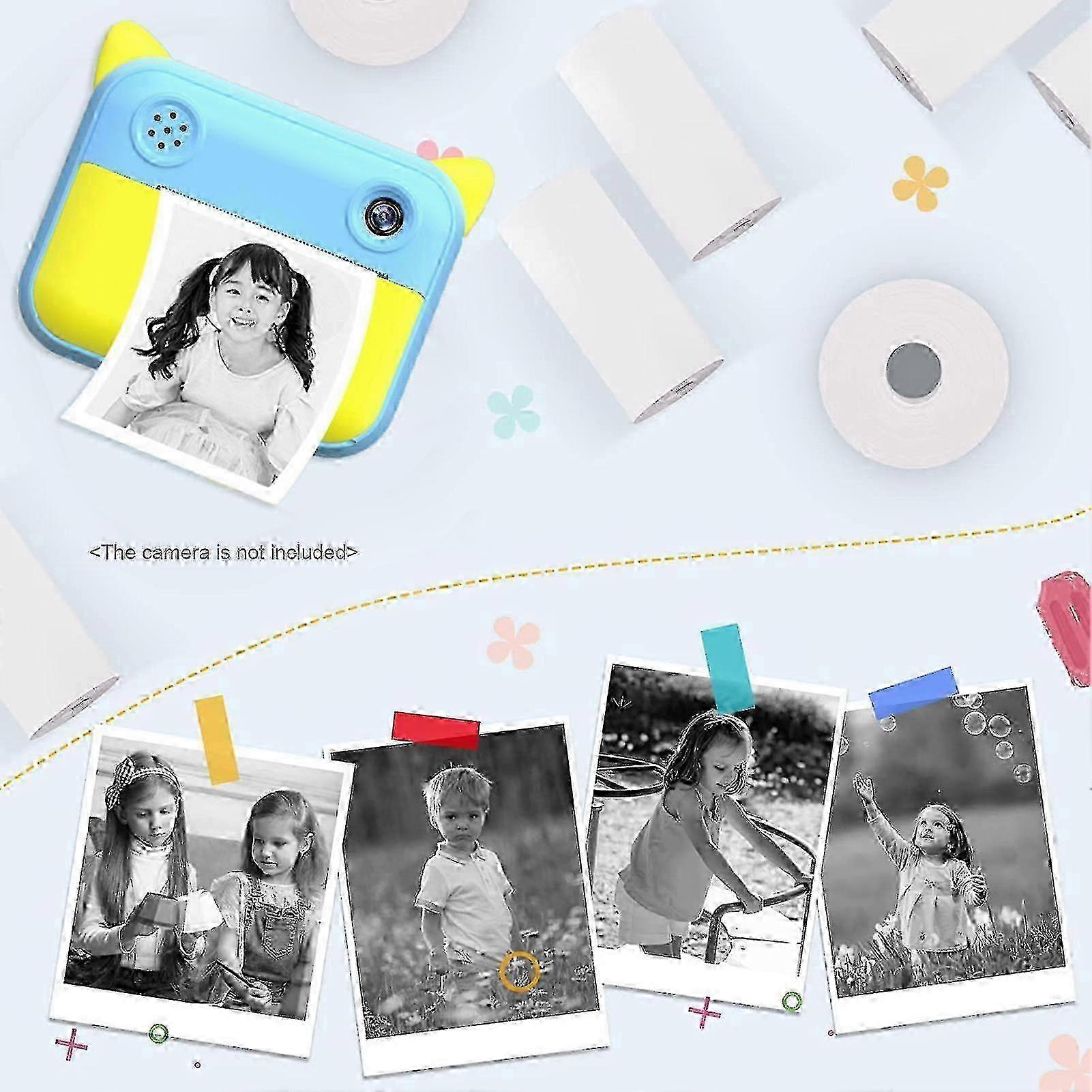 Thermal Paper Roll 57*30mm Printing Paper for Label Printer Kids Instant Camera Refill Print Paper