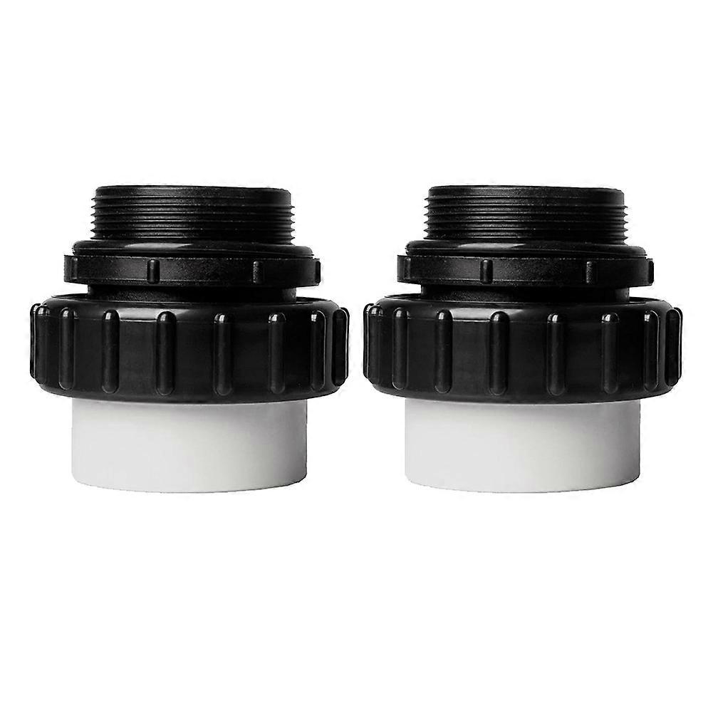 2Pcs 2inch MIP X 2inch Hi-Temp Unions for Pentair Whisperflo and for Intelliflo 21063-200-000 Pool Pump Hi-Temp Unions