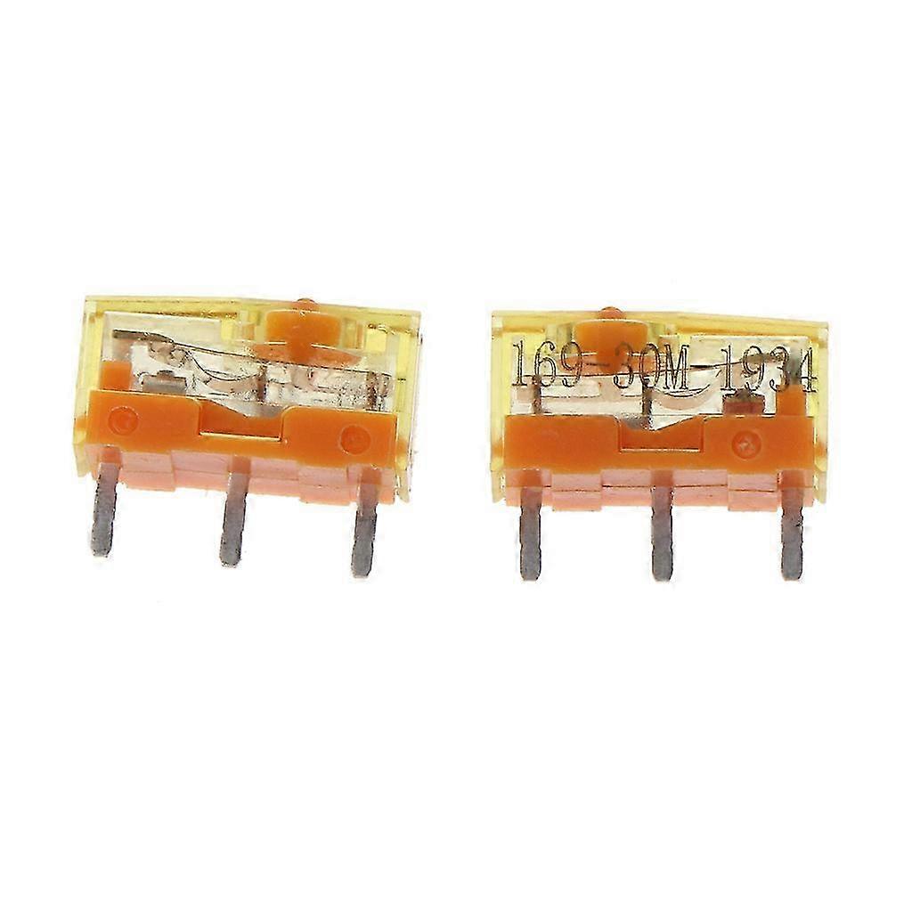 2Pc TTC Dustproof Gold Mouse Micro Switch Micro Button Gold Contactor 30 Million