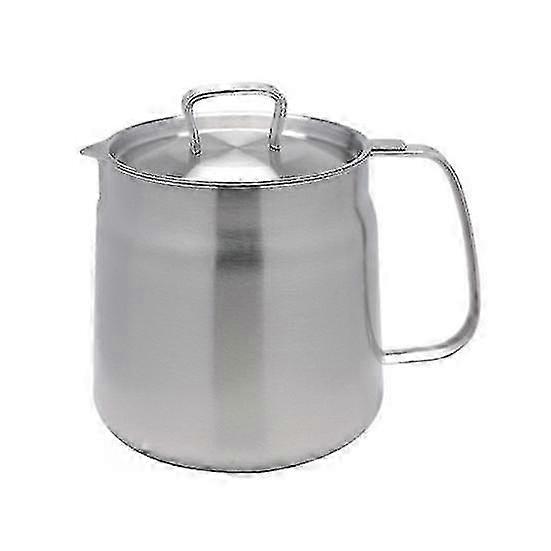 w Oil Filter Pot Stainless Steel Pan Capacity with Handle Large Fryer Multi-Functional Fine Mesh