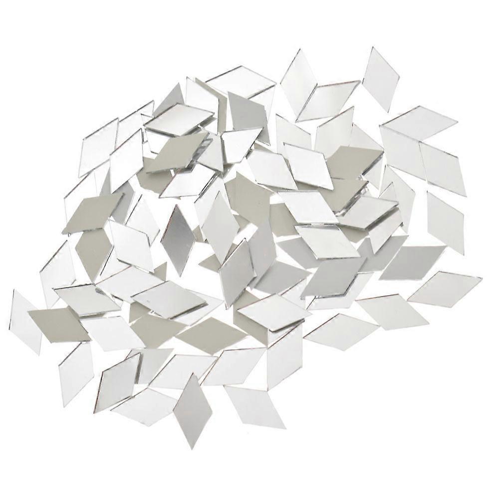 Glossy Mirror Mosaic Tiles Assorted Color Easy Install Disco Ball Decorations Furniture 200Set