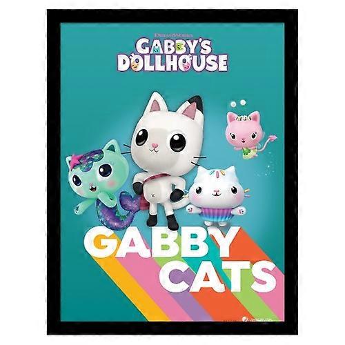Gabbys Cats Framed Poster