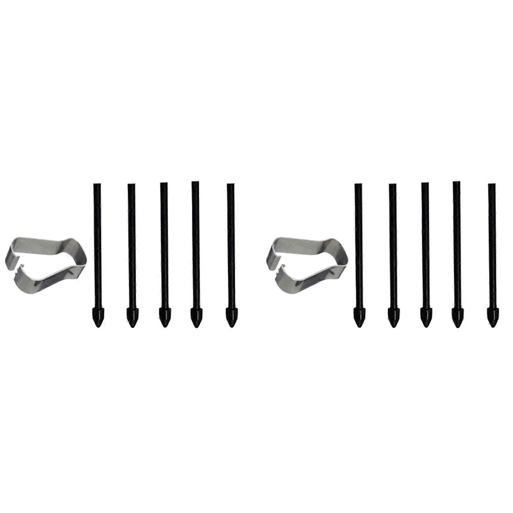 10 Pcs Stylus Refill Replacement Stylus Touch Pen Tip Substite Nib for Samsung Galaxy Note20/Note10/Tab S6/Tab S7-Black