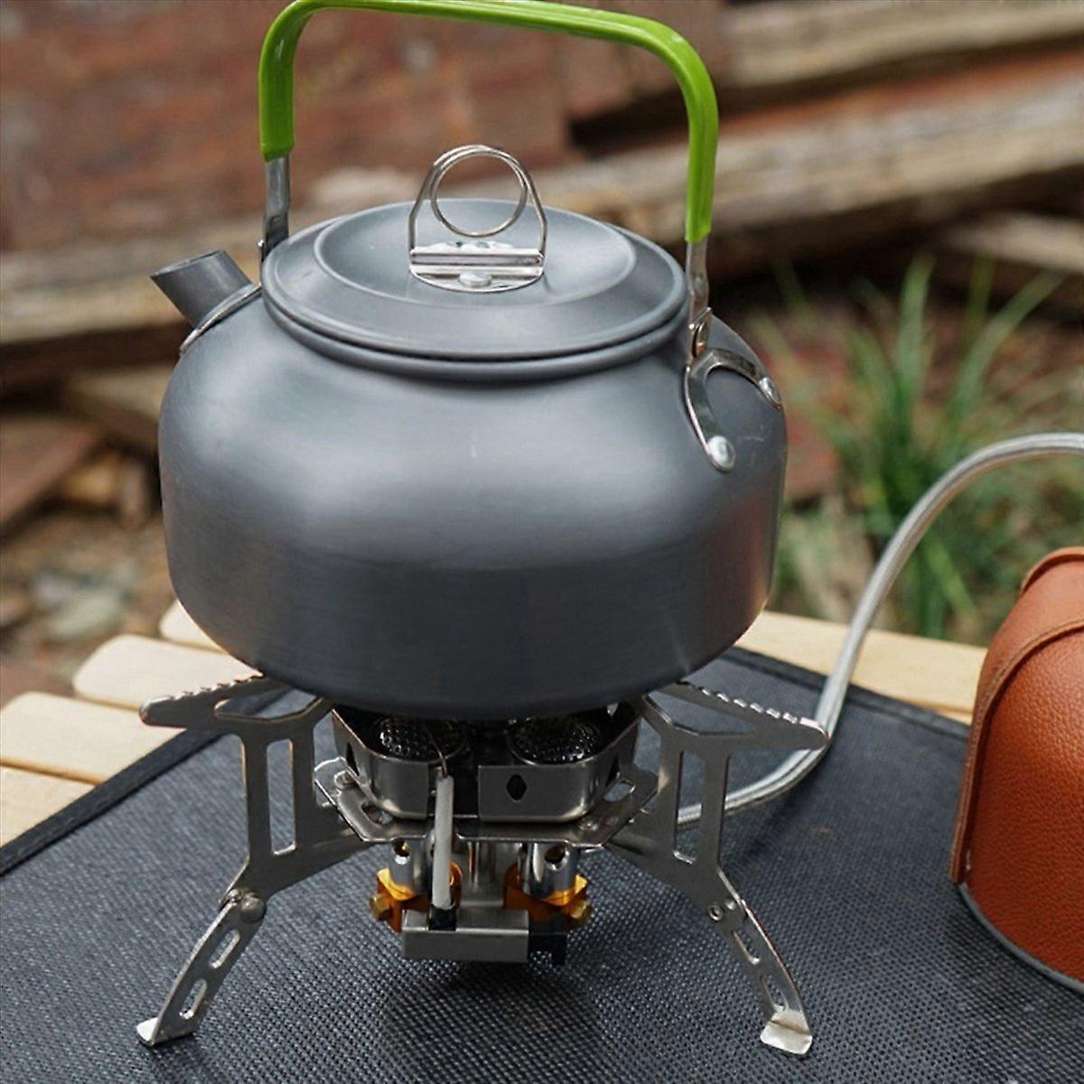 Portable Three Head Stove Camping Windproof Stove Without Adapter