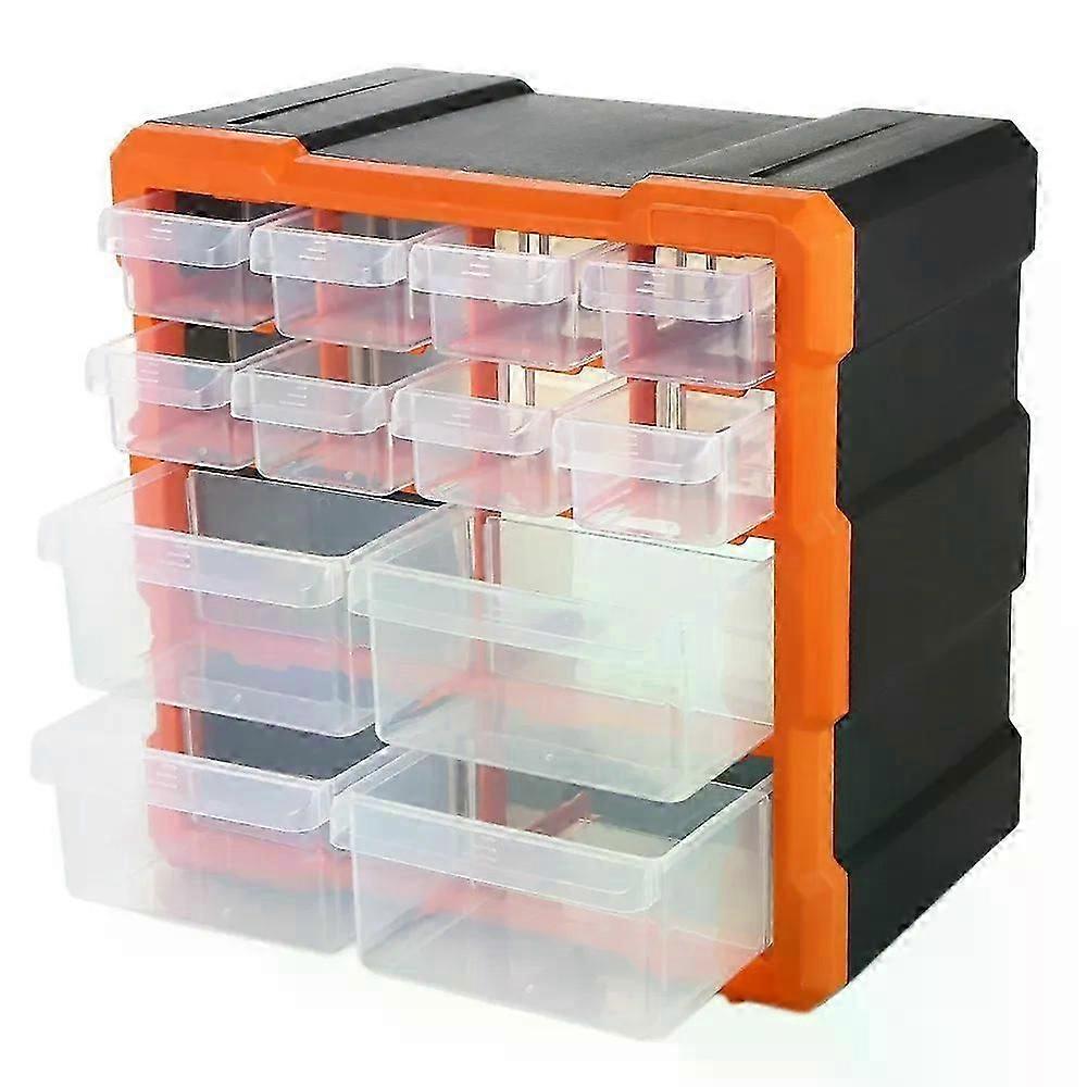 Drawer Pp+ps Parts Storage Box Multiple Compartments Slot Hardware Box Organizer Craft Cabinet Tools Components Container