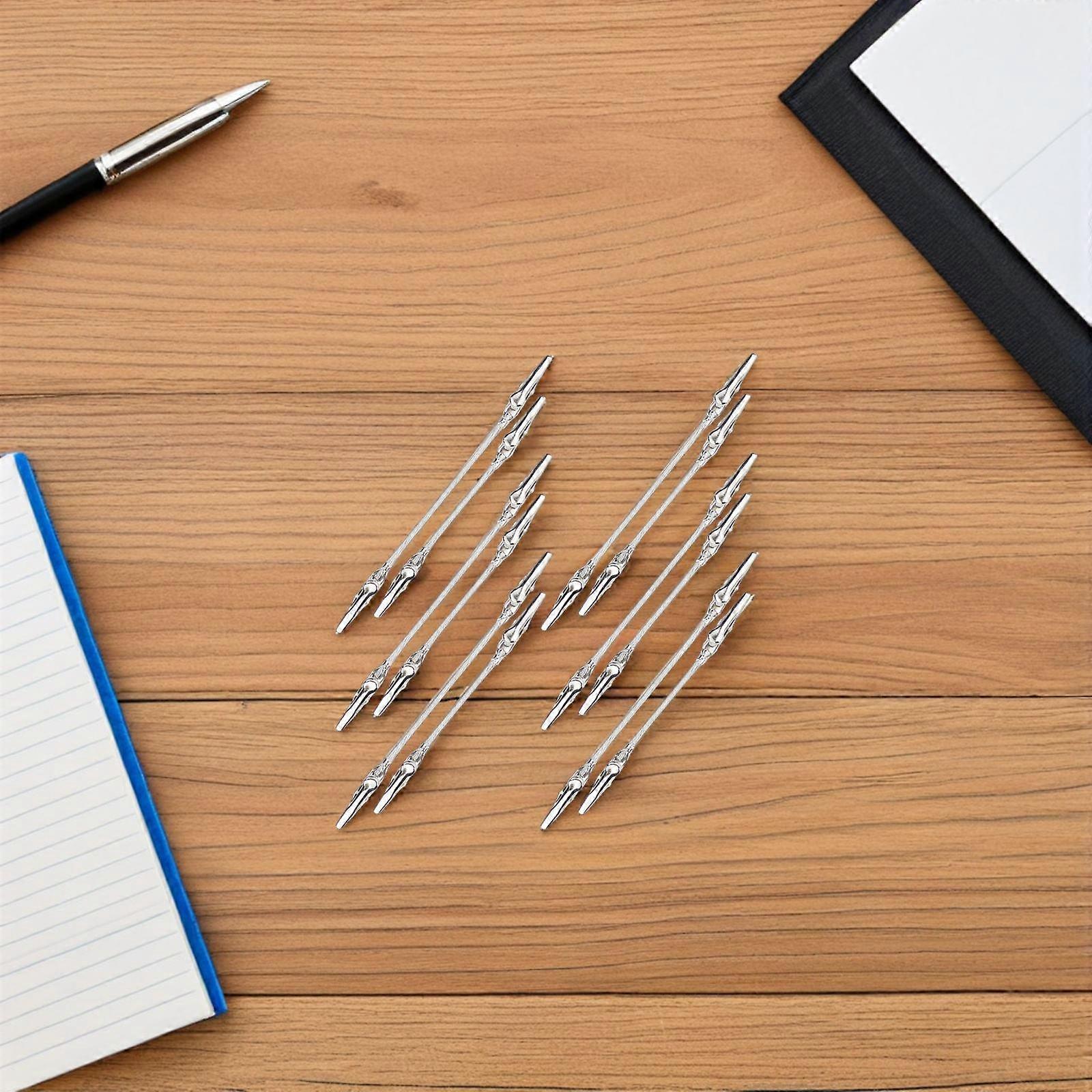 12kpl kaksipäinen krokotiilisetelipidike Kaksipäinen alligaattorileikkeen valokuvapidike