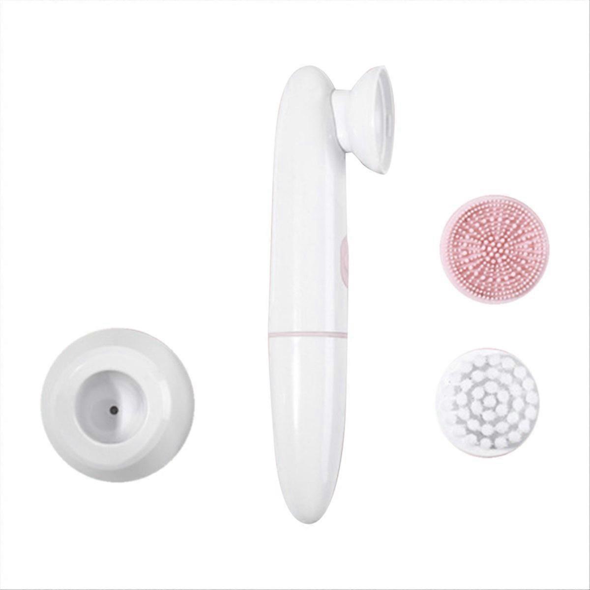 Electric Silicone Cleansing Brush Face Massager Device