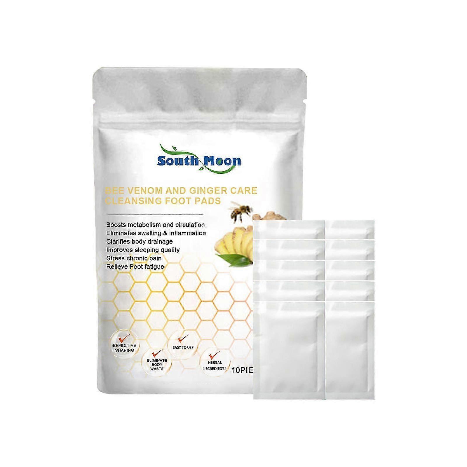 Ginger Foot cleaning patch contains black pepper extract, safflower extract