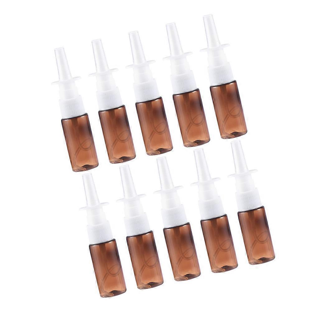 Spray Bottle 10Ml Brown Spray Bottle for Storage Use 10Pcs
