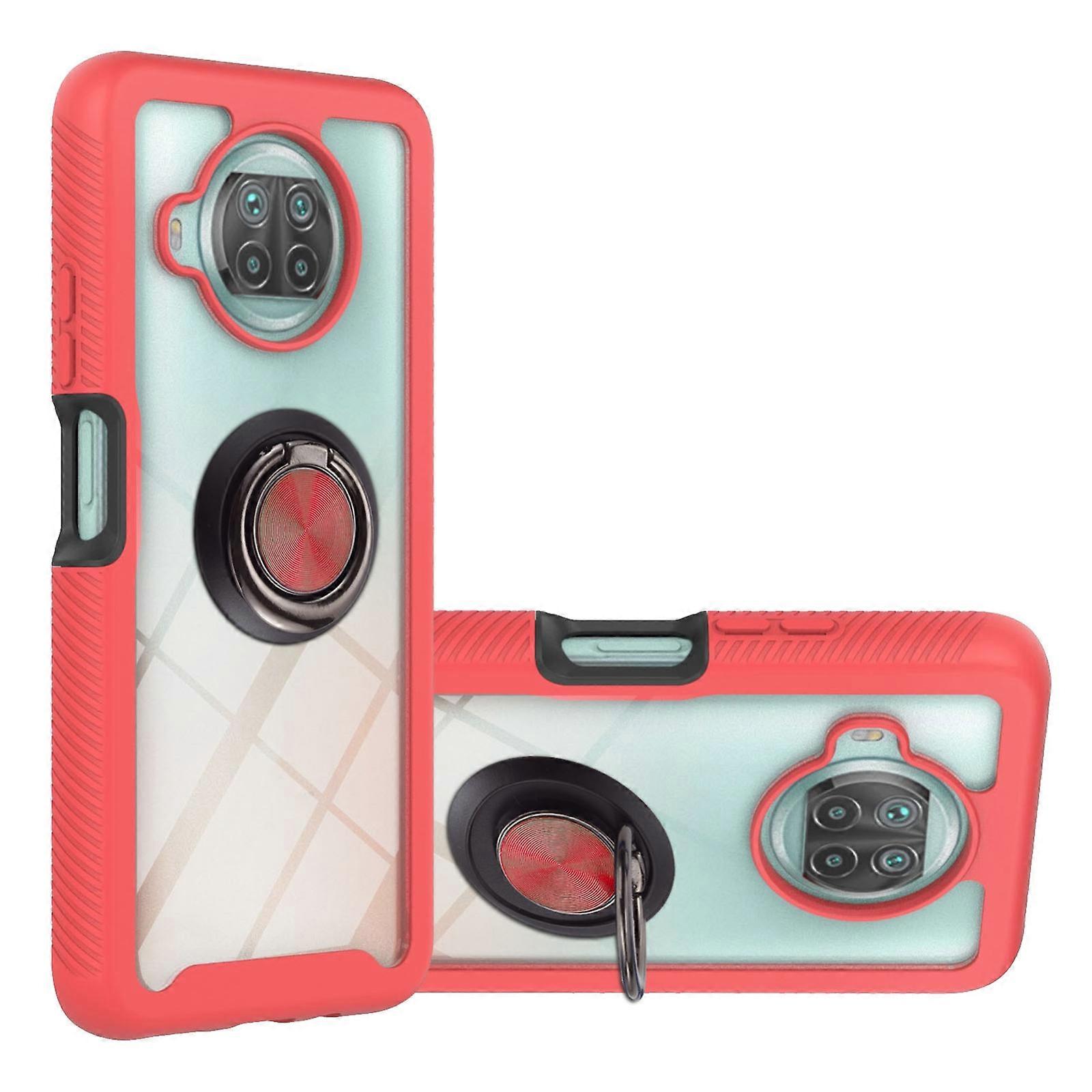 For Xiaomi Mi 10T Lite Starry Sky Solid Color Series Shockproof PC + TPU Protective Case with Ring Holder & Magnetic Function