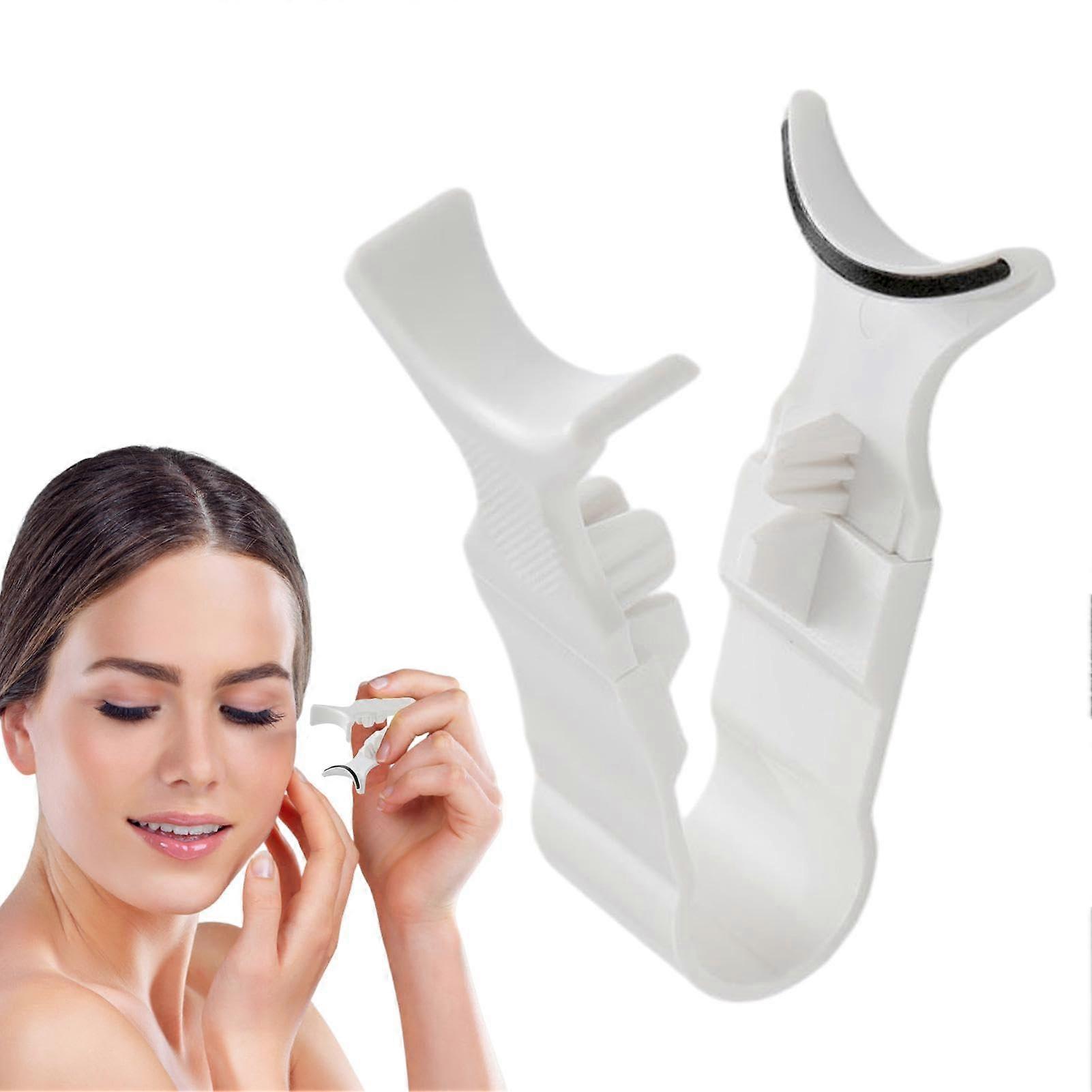Magnetic Eyelash Applicator Tool with Glue Hold, Ergonomic Design for Quick False Lash Placement, 2PCS
