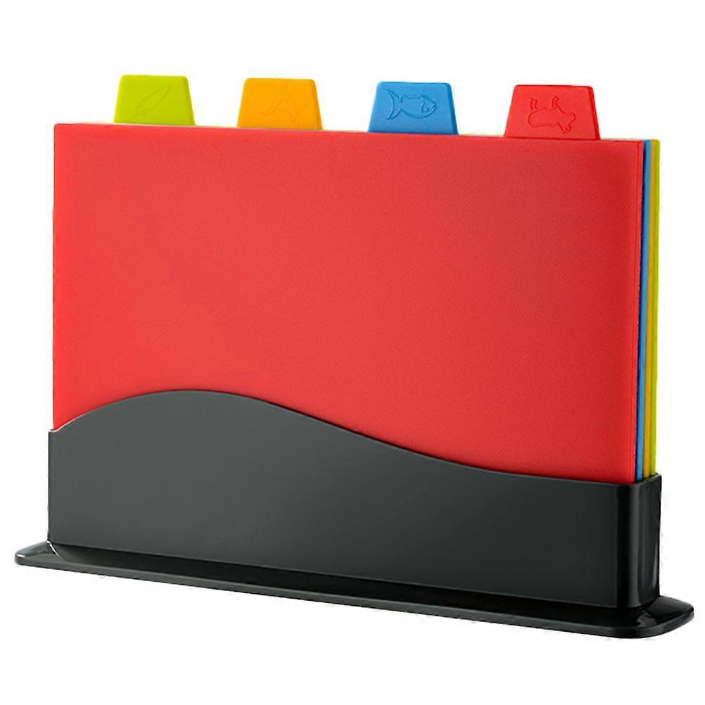 Reusable Chopping Board for Kitchen Use 2Sets with Multi-Color Cutting Boards