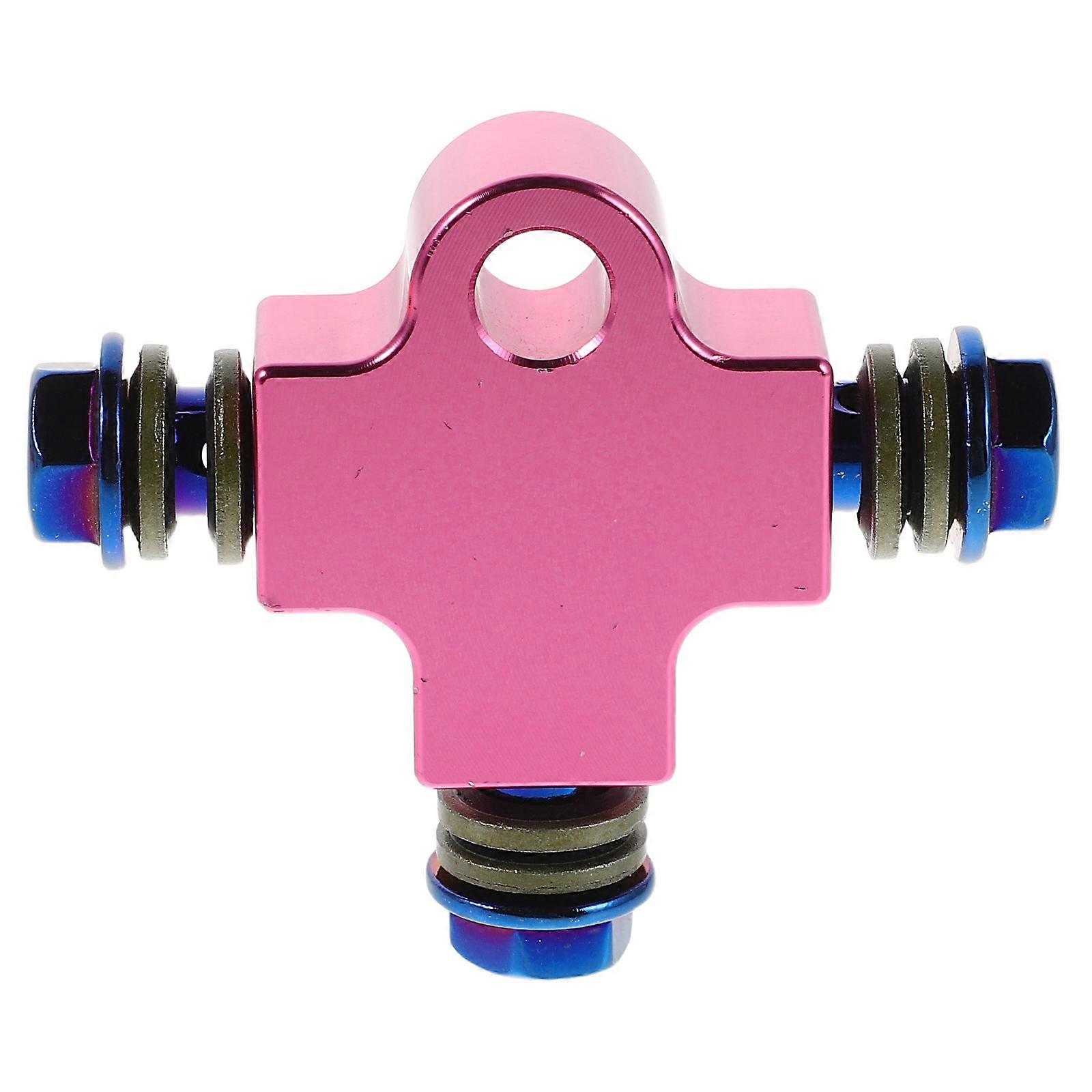 Brake Line Fitting Kit for Motorcycle with Titanium Bolts 1Set Tee Adapter