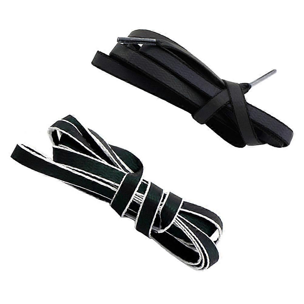 Reflective Shoelaces Colorful Shoelace for Shoes Use 2Pairs White Design