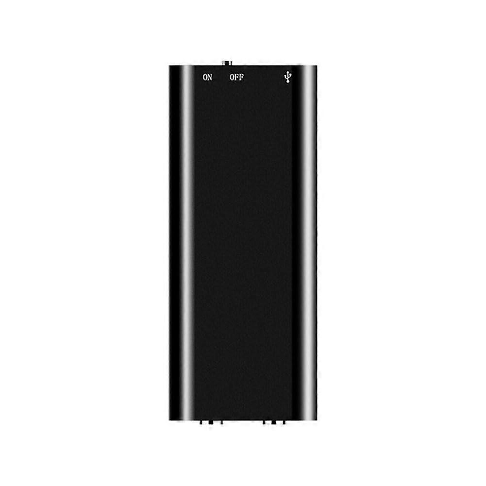UltraThin Voice Recorder Digital Sound Activated Dictaphone With Noise Reduction Encrypt 8GB MP3 Player Style