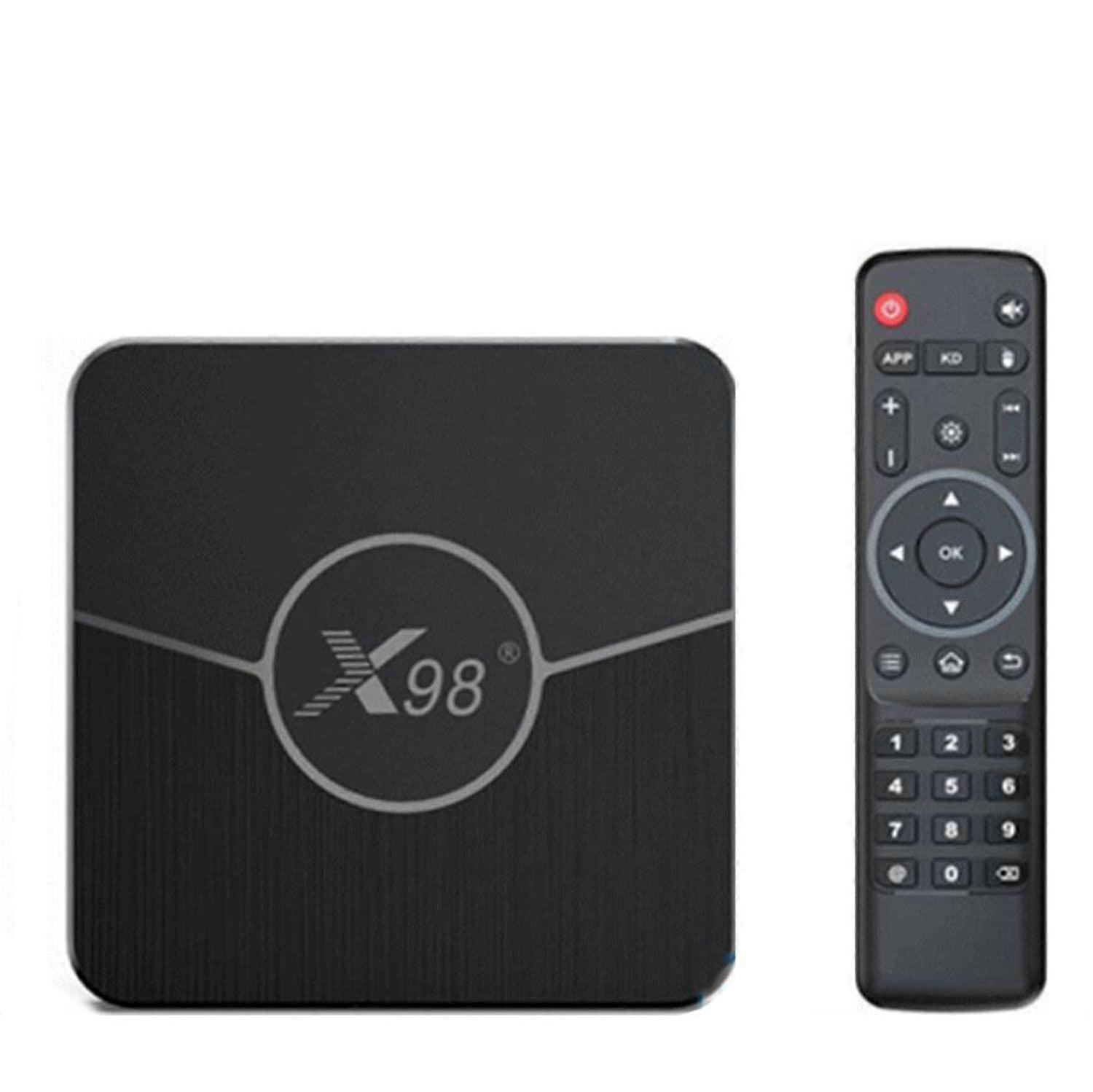 Android TV Box 11.0, Smart TV Box 4GB RAM 64GB ROM Amlogic S905X2 4K Decoding USB 3.0 Dual Band WiFi BT 4.0 Ethernet