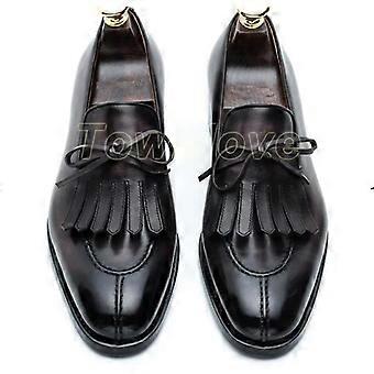 New Fashion Loafers Men Shoes PU Classic Wedding Party Dress Shoes Business US