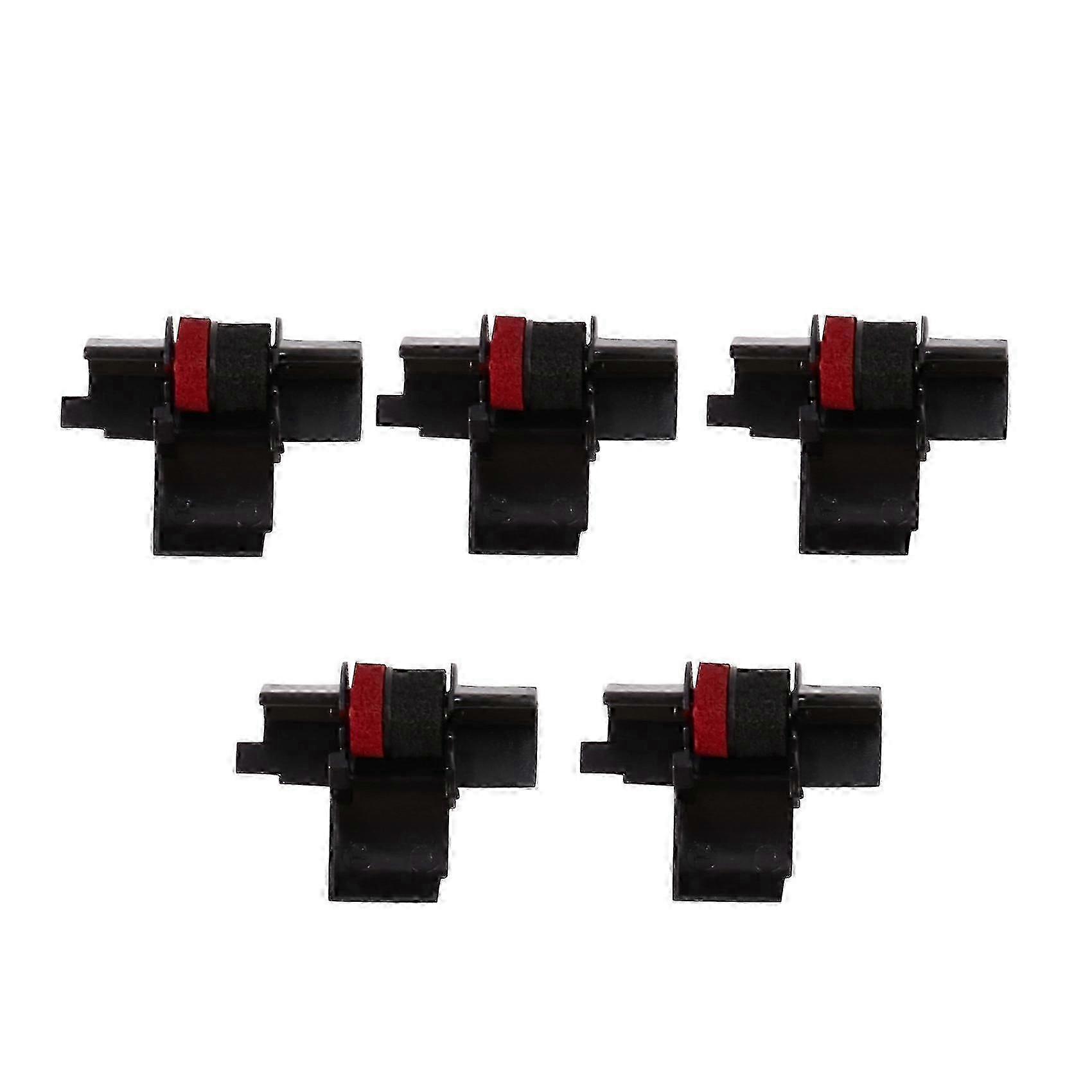 Ir-40t (5 Pack) Compatible Calculator Printer Ribbons Ink Roller - Black Reda