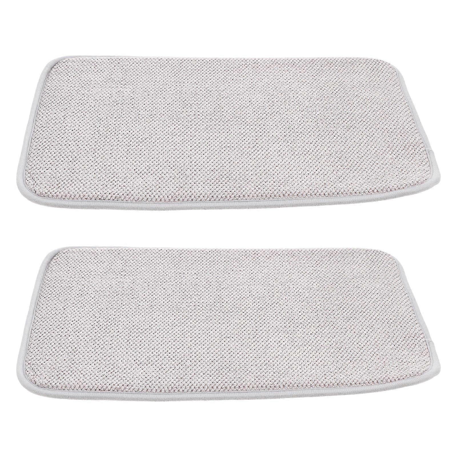 Reusable Counter Mat Multi-Function Drying Pad for Kitchen 6Pcs Grey