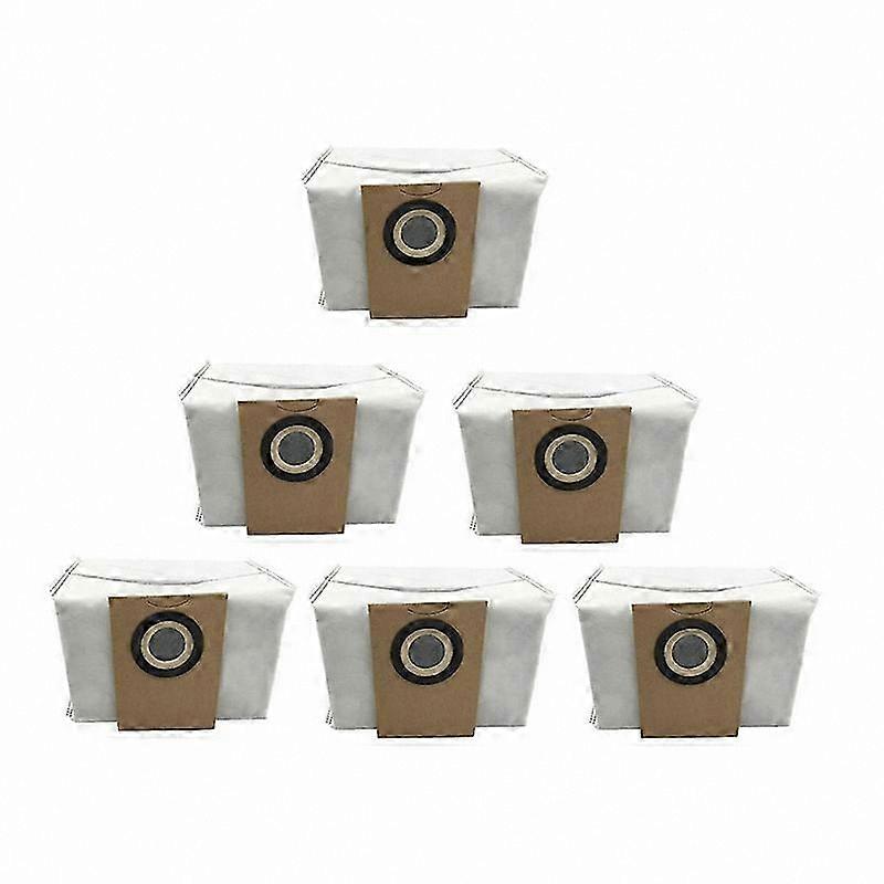 6-Pack Replacement Dust Bags for Alpha2 Pro Robot Vacuum Cleaner Accessories
